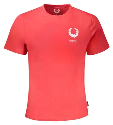 Produktbild von GIAN MARCO VENTURI Herren T-Shirt Rot AU01413ALVARO_RORED : Größe - L Größe: L