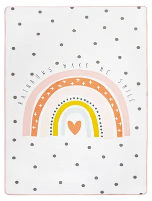Produktbild von TT Home Teppich Kinderzimmer Kinderteppich Babymatte Regenbogen Motiv Mit Herz Design Größe 155x230 cm
