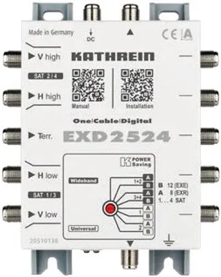 Produktbild von Kathrein EXD2524 Einkabel-Multisch. 5/2x12 Kaskad