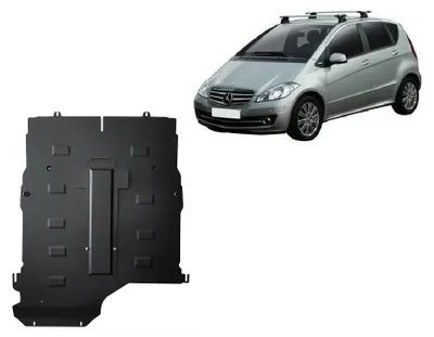 Obrázek produktu pro Ochrana proti podjetí motoru, převodovky a diferenciálu z oceli  Mercedes třídy A W169