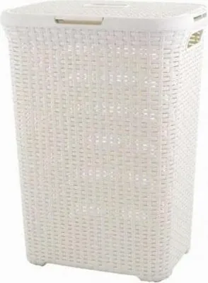 Zdjęcie produktu dla Curver Style 3253920707000, 60 l, Kwadrat, Rotang, Biały, Biały, 448 mm