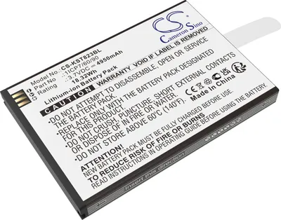 Image de TECHTEK Batterie compatible avec [Szzt] KS8223 remplace 1ICP7/60/90