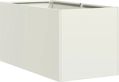 Zdjęcie produktu dla vidaXL Sadzarka biała 40x80x40 cm Stal walcowana na zimno