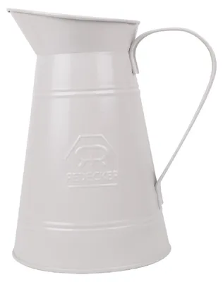 Produktbild von Redecker Waschkanne, Metall weiß als WC-Bürstenhalter