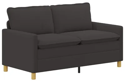 Imagen del producto de vidaXL Sofá, gris oscuro, 156 x 81 x 87,5 cm, tapizado en tela
