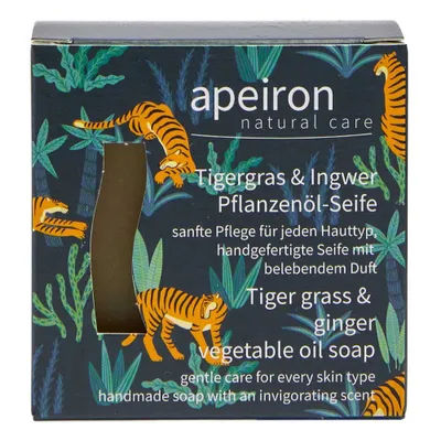 Produktbild von Pflanzenöl-Seife - Tigergras & Ingwer 100g