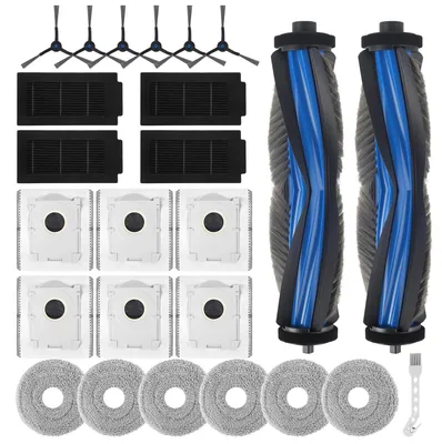 25-tlg. Zubehörset für Ecovacs Deebot T50 Omni – Bürsten, Filter, Tücher