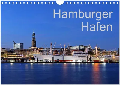 Produktbild von Hamburger Hafen (Wandkalender 2026 DIN A4 quer), CALVENDO Monatskalender
