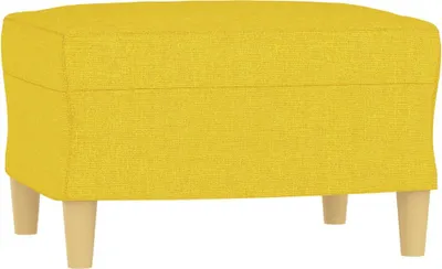 Obrázok produktu pre vidaXL Podnožka Light Yellow 60x50x41 cm Látka