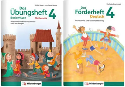 Produktbild von Sicher ins 5. Schuljahr - Sparpaket: Förderprogramm Rechnen - Schreiben - Grammatik · Klasse 4, 2 Teile