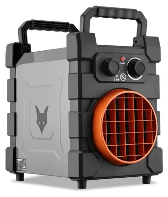 Immagine prodotto di Riscaldatore elettrico FUXTEC FX-EH3, termoventilatore con 2 impostazioni di calore 1500W/3000W, termostato, protezione da surriscaldamento, compatto e portatile per ambienti fino a 90 m²