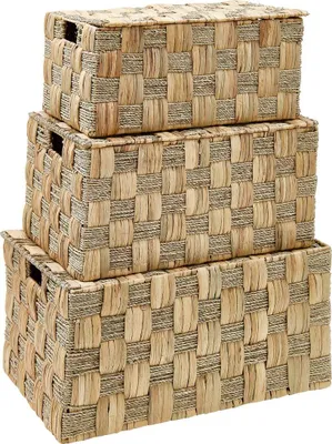 Produktbild von 3er-set nadi-koffer braun - Atmosphera créateur d'intérieur