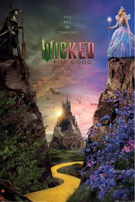 Produktbild von Wicked - Key Art - Poster 61x91,5 cm