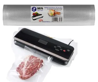 Produktbild von Rändelhülse für Vakuumverpackungen 28 cm x 6 m