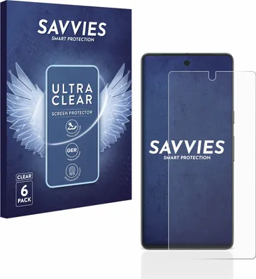 Produktbild von 6x Für Google Pixel 7 Schutzfolie Savvies Displayschutz Display Schutz Folie Klar Transparent