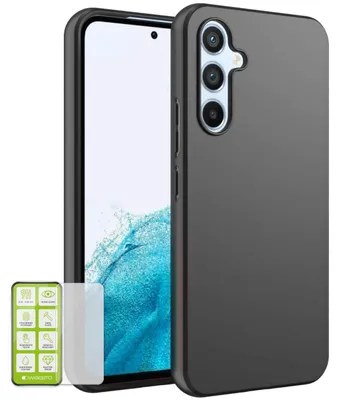 Image de Étui en silicone pour Samsung Galaxy A54 5G + étui en verre H9 pour téléphone portable, coque de protection en TPU