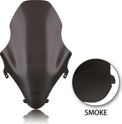 Obrázok produktu pre Motocykel Výška čelného skla Pre Honda PCX125 150 18-19 predný veterný deflektor Dym