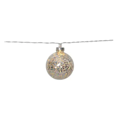 Zdjęcie produktu dla Star Trading 729-17, Lekki łańcuch do dekoracji, Srebrny, 18 h, 10 szt., LED, 0,6 W