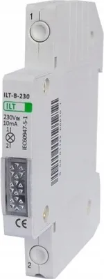 Produktbild von VCX Halbmodulare rote Kontrollleuchte semimodular Phasenkontrolle 230V