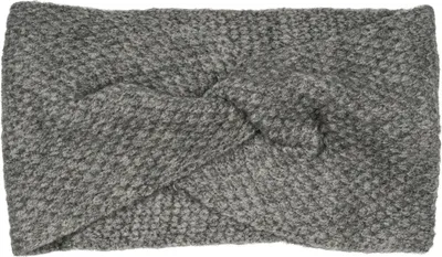 Produktbild von styleBREAKER Damen Strick Stirnband mit Waffelpatent Strickmuster und Twist Knoten, warmes Winter Haarband, Headband 04026060