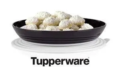 Produktbild von TUPPERWARE Eleganzia 2,4 L Schwarz Schale Schüssel servieren Servierschale Eleganza