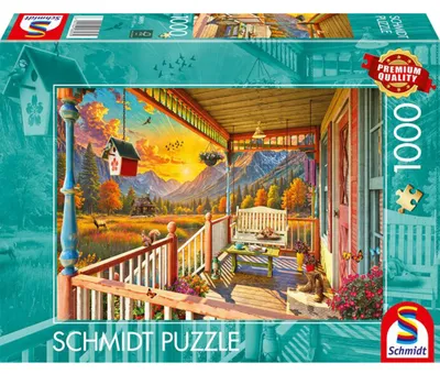 Produktbild von Schmidt Spiele 58893, 1000 Stück(e), Landschaft, 3 Jahr(e)