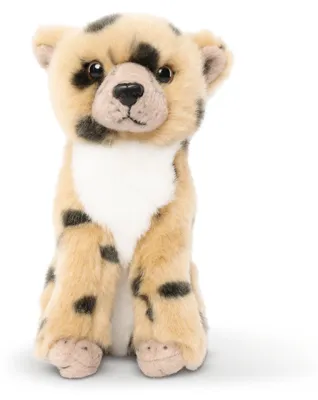 Produktbild von Living Nature Plüsch Gepardenjunges sitzend Kuscheltier Spielzeug