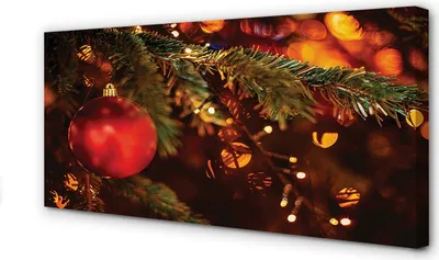 Produktbild von Leinwandbild 100x50 Wandkunst Weihnachtszierde
