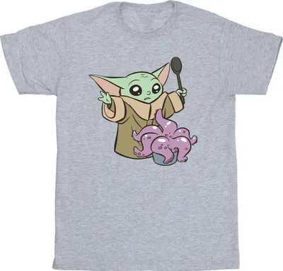 Produktbild von Star Wars - "The Mandalorian" T-Shirt für Herren BI47463 (5XL) (Grau)