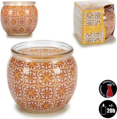 Image de Bougie parfumée orientale 7,5 x 6,3 x 7,5 cm (12 pièces)