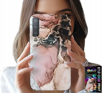 Obrázok produktu pre Puzdro Pre Samsung A7 2018 - Elegantné Mramorové Módne Vzory + Sklo