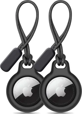 Zdjęcie produktu dla Brelok Tech-Protect Rough Chain 2 szt. DO Apple AirTag Czarny Ochrona