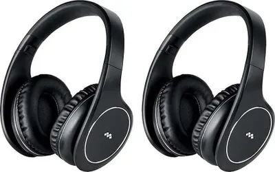 Productafbeelding van Meliconi HP Easy Digital Bundle, bekabeld en draadloos, 60 - 14000 Hz, Hoofdtelefoon, Zwart