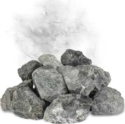 Obrázek produktu pro Německé saunové kameny z diabasu Flameup, 20 kg, 80 - 120 mm, předmyté infuzní kameny pro saunová kamna, ručně vybírané saunové příslušenství bez škodlivin pro všechny typy saun