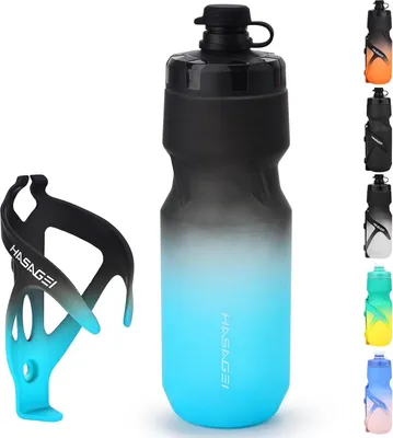 Produktbild von Famanu Flaschenhalter 680 ml - Leckfrei, Leicht und Universell für Mountainbikes und Rennräder
