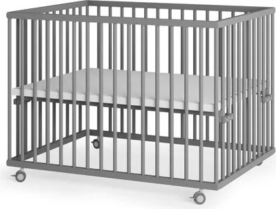 Produktbild von Laufgitter 75x100 cm - grau - Premium Kollektion