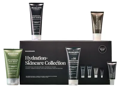 Hydration+ Skincare Set: 5-teilig, SPF 20, vegan, dermatologisch getestet