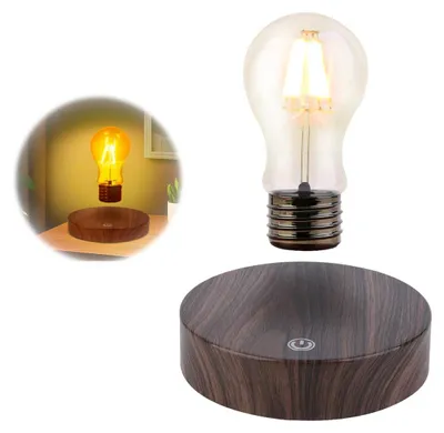 Produktbild von Schwebende Lampe | Magnetisch schwebende LED-Glühbirne | Schreibtischlampe
