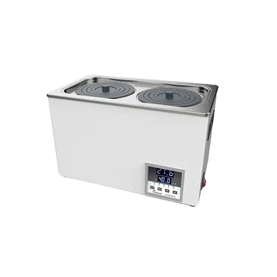 Zdjęcie produktu dla Łaźnia wodna, wyświetlacz cyfrowy, stała temperatura, 2 otwory, wtyczka EU