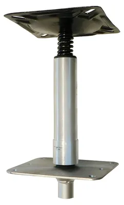Produktbild von Stuhlbein, abnehmbar, Stuhlfuß gefedert, 35cm oder 54 cm, 360 Grad drehbar, Halterung für Sitze in Boot, Camper & Wohnmobil Größe: 35 cm