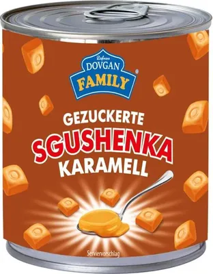 Produktbild von DOVGAN Gezuckerte "Sgushenka" Karamell 370g
