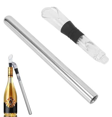 Image de Solidchoice - Refroidisseur à vin en acier inoxydable, avec kit d'accessoires comprenant un pulvérisateur