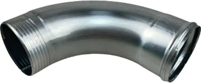 Produktbild von Fallrohrbogen Regenrohrbogen Zink Titanzink 100 mm 85 °
