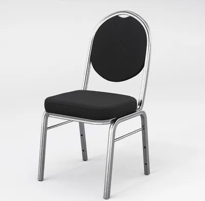 Produktbild von 12er-Set PAOLA | Bankettstuhl | Schwarz | Stoff | Stapelbar | Bankettstühle Stapelbar, Saalstühle, Konferenzstuhl