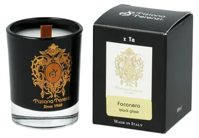 Obrázek produktu pro Tiziana Terenzi Foconero Scented Candle in Black Glass 40 g UNISEX