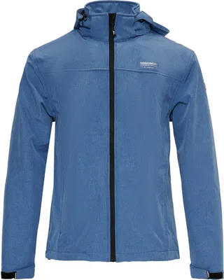 Produktbild von Nordberg Kjeld - Softshell Outdoor Sommerjacke Herren - Hellblau Melange - Größe M