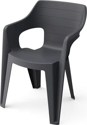Produktbild von Gartenstuhl Keter Bilbao 57 x 57 x 79 cm – Graphit