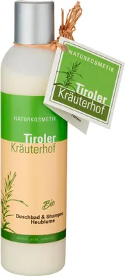 Produktbild von Bio Shampoo und Duschbad - Heublumen - Naturshampoo 200ml