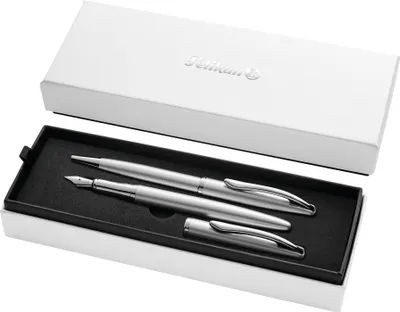 Obrázek produktu pro Plnicí pero a biro Pelikan Jazz Noble Elegance stříbrné
