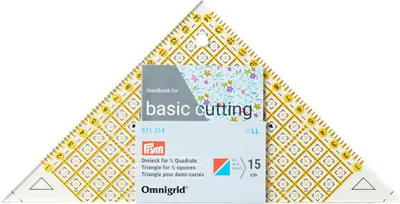Obrázok produktu pre Univerzálny trojuholník na patchwork Prym Omnigrid, 15 x 15 cm